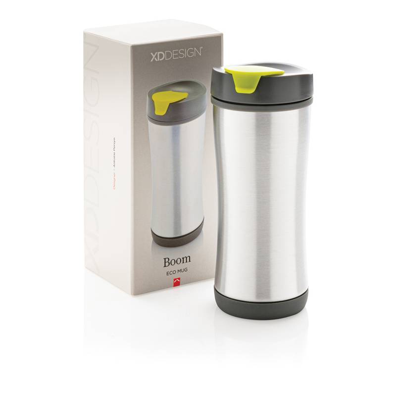 AMELO EKO dizajnový dvojstenný termohrnček, 225 ml,zelená AMELO EKO dizajnový dvojstenný termohrnček, 225 ml,zelená